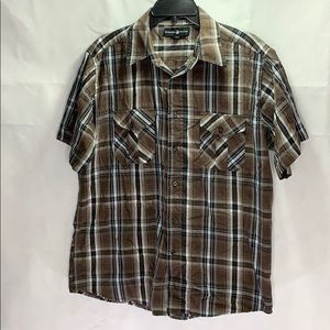 Beverly Hills polo club shirt sleeve shirt size L